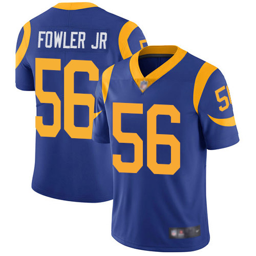 Los Angeles Rams Limited Royal Blue Men Dante Fowler Jr Alternate Jersey NFL Football 56 Vapor Untouchable